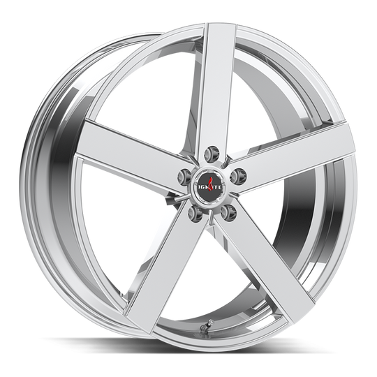G0128551435C - Ignite G01 Spark 22X8.5 5X114.3 35mm Chrome - Ignite Wheels Canada