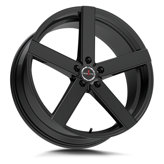 G0108552035GB - Ignite G01 Spark 20X8.5 5X120 35mm All Gloss Black - Ignite Wheels Canada