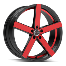 Load image into Gallery viewer, G0128551235GBMR - Ignite G01 Spark 22X8.5 5X112 35mm Gloss Black Candy Red Machine - Ignite Wheels Canada