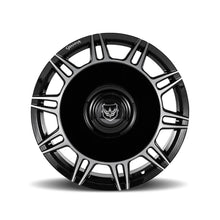 Load image into Gallery viewer, SPL-2090BLNK2573BMF - Gianna Splendido 20X9 Blank 25mm Gloss Black Machine Lip - Gianna Wheels Canada