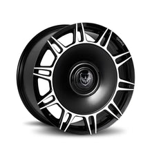 Load image into Gallery viewer, SPL-2090BLNK2573BMF - Gianna Splendido 20X9 Blank 25mm Gloss Black Machine Lip - Gianna Wheels Canada