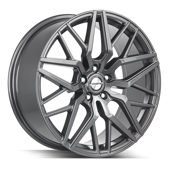 H33851435GMG - Shift H33 Spring 18X8.5 5x114.3 35mm Gunmetal - Shift Wheels Canada