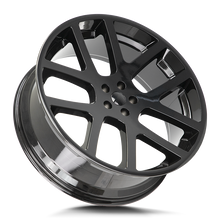 Load image into Gallery viewer, R107-451515GB - Strada OE Replica R107 Srt10 24X9 5x115 15mm All Gloss Black - Strada OE Replica Wheels Canada