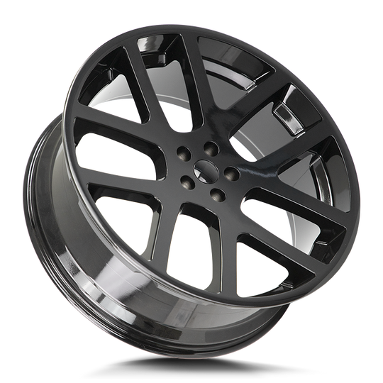 R107-451515GB - Strada OE Replica R107 Srt10 24X9 5x115 15mm All Gloss Black - Strada OE Replica Wheels Canada