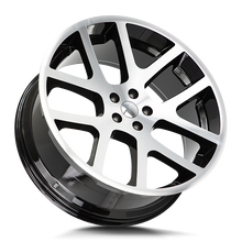Load image into Gallery viewer, R107-453925GBM - Strada OE Replica R107 Srt10 24X10 5x139.7 25mm Gloss Black Machined - Strada OE Replica Wheels Canada