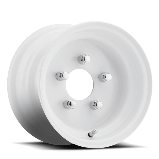 1021583266B - Carlstar Standard 10X6 5X114.3 ET 0mm White with Red and Blue Strips - Carlstar Wheels Canada