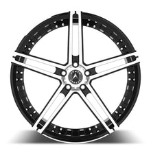 Load image into Gallery viewer, B171-1985-16-109 - Armed Street Stealth 19X8.5 5X114.3 ET 35mm Gloss Black Machined - Armed Street Wheels Canada