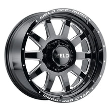 Load image into Gallery viewer, W10289017501 - Weld Off-Road Stealth 18X9 8X170 ET 0mm Gloss Black Milled - Weld Off-Road Wheels Canada