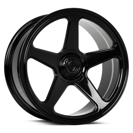 STELLA-28552GB28 - Dolce Performance Stella 20X8.5 5X112 ET 28mm Gloss Black - Dolce Performance Wheels Canada