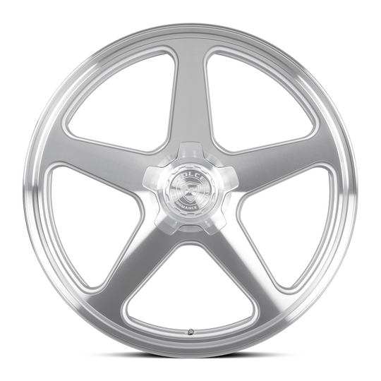 STELLA-28552GS28 - Dolce Performance Stella 20X8.5 5X112 ET 28mm Gloss Silver - Dolce Performance Wheels Canada