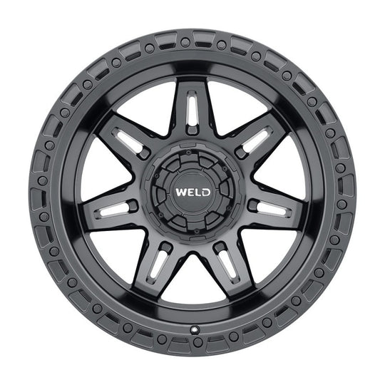 W14100082476 - WELD Off-Road Stellar 20X10 8X165.1 -18mm Satin Black - WELD Off-Road Wheels Canada