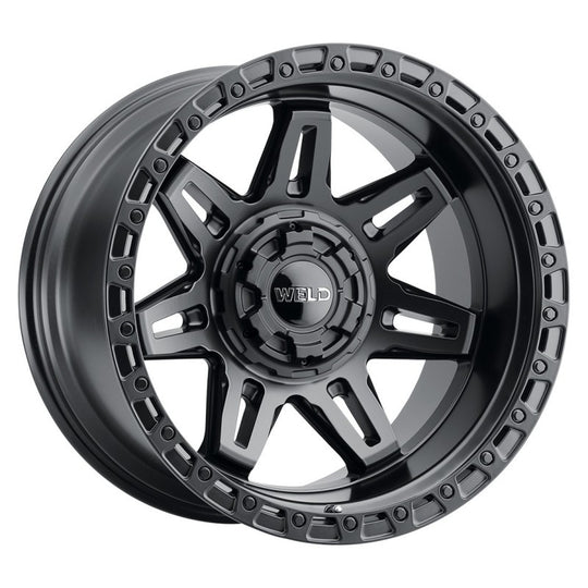 W14109082501 - WELD Off-Road Stellar 20X9 8X165.1 0mm Satin Black - WELD Off-Road Wheels Canada