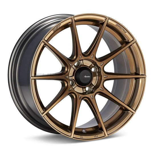 S259100358 - Advanti Storm S1 15X9 4X100 ET 35mm Matte Bronze - Advanti Wheels Canada