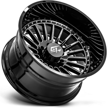 Load image into Gallery viewer, GT422124451397BML - GT Offroad Strike 22X12 5X139.7 ET -44mm Gloss Black Milled - GT Offroad Wheels Canada