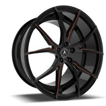 Load image into Gallery viewer, B181-2085-23-111 - Armed Street Strike 20X8.5 5X120 ET 30mm Gloss Black Red Milled - Armed Street Wheels Canada