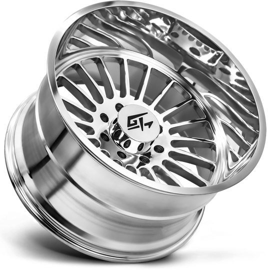 GT42210248180P - GT Offroad Strike 22X10 8X180 ET -18mm Polished - GT Offroad Wheels Canada