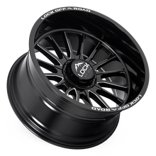 Load image into Gallery viewer, STRIKER-22286GBM - Lock Extreme Striker 22X12 8X165.1 ET -44mm Gloss Black Milling - Lock Extreme Wheels Canada