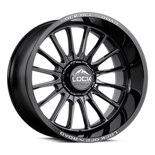 Load image into Gallery viewer, STRIKER-2988GBM - Lock Extreme Striker 20X9 8X180 ET 1mm Gloss Black Milling - Lock Extreme Wheels Canada
