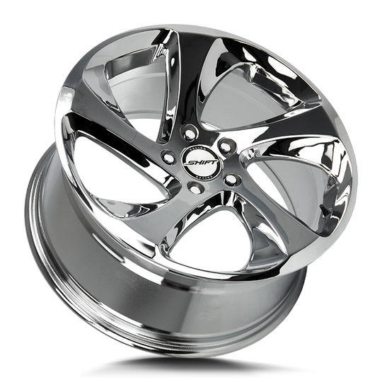 H22751435 - Shift H22 Strut 17X8 5x114.3 35mm Chrome - Shift Wheels Canada