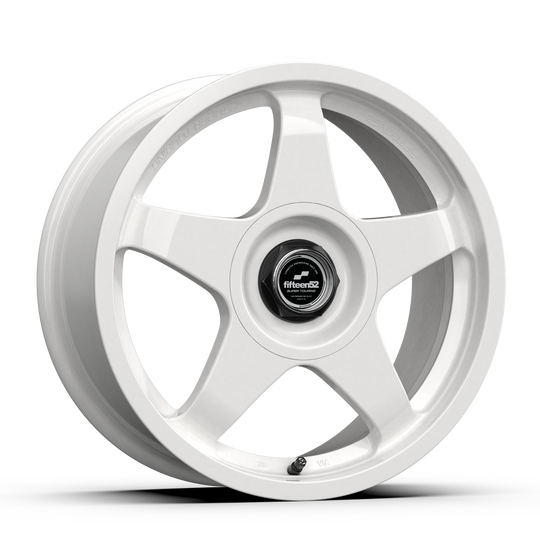 STCRW-98558+45 - Fifteen52 Super Touring Chicane 19X8.5 5X108 / 5X112 ET 45mm Rally White - Fifteen52 Wheels Canada