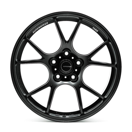 76RR18090305120MB - Superspeed 76RR 18X9 5X120 30mm Matte Black - Superspeed Wheels Canada
