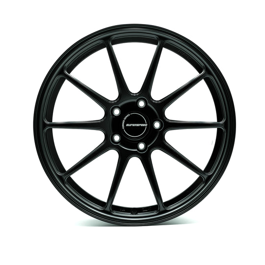 PF0318090425112MB - Superspeed Forged PF03RR 18X9 5X112 42mm Matte Black - Superspeed Forged Wheels Canada