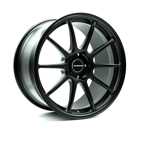 PF0318085425112MB - Superspeed Forged PF03RR 18X8.5 5X112 42mm Matte Black - Superspeed Forged Wheels Canada