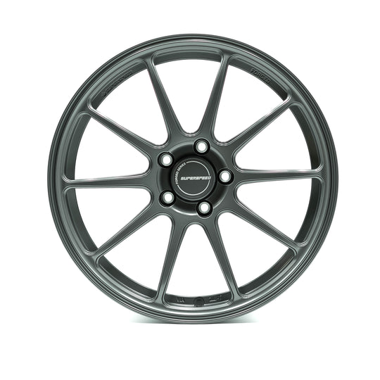 PF0318095425120GM - Superspeed Forged PF03RR 18X9.5 5X120 42mm Matt Gunmetal - Superspeed Forged Wheels Canada