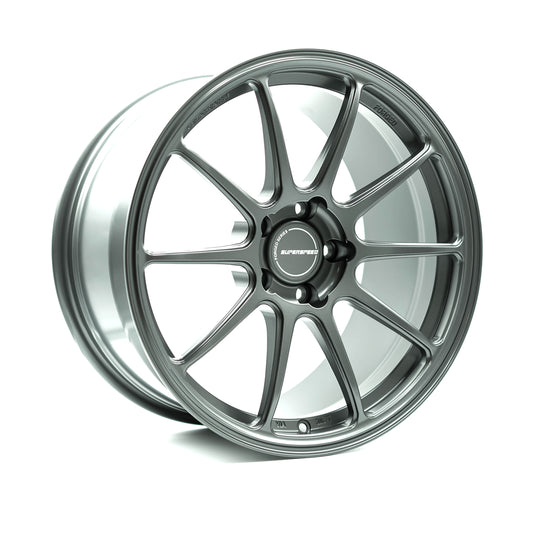 PF0318090425112GM - Superspeed Forged PF03RR 18X9 5X112 42mm Matt Gunmetal - Superspeed Forged Wheels Canada