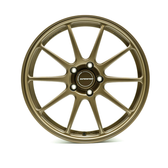 PF0318095425120SB - Superspeed Forged PF03RR 18X9.5 5X120 42mm Satin Bronze - Superspeed Forged Wheels Canada