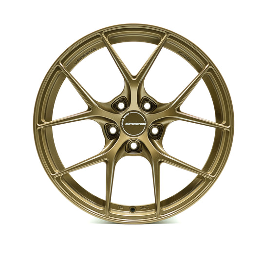 PF0518095385114SB - Superspeed Forged PF05RR 18X9.5 5X114.3 38mm Satin Bronze - Superspeed Forged Wheels Canada