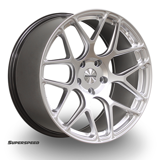RF01 19095405120HS - Superspeed RF01 19X9.5 5X120 40mm Hyper Silver - Superspeed Wheels Canada