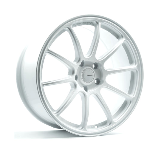 RF0318085455112WH - Superspeed RF03RR 18X8.5 5X112 45mm Speed White - Superspeed Wheels Canada