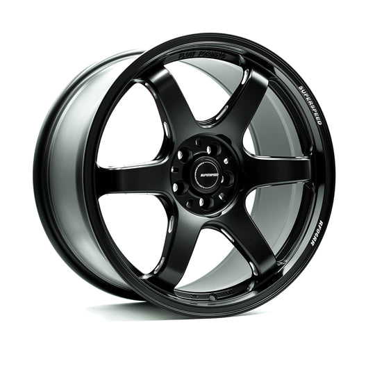 RF0619105355112MB - Superspeed RF06RR 19X10.5 5X112 35mm Matte Black - Superspeed Wheels Canada