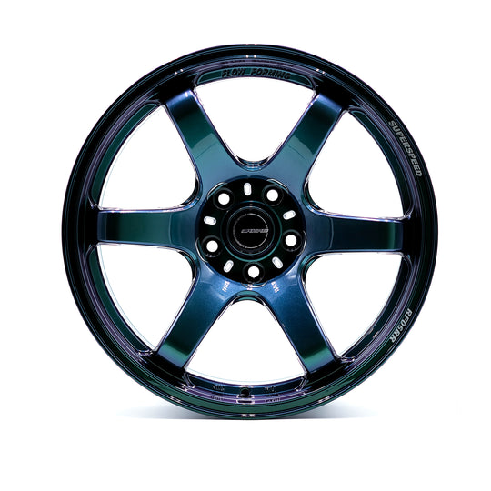 RF0618095385114NB - Superspeed RF06RR 18X9.5 5X114.3 38mm Nebula - Superspeed Wheels Canada