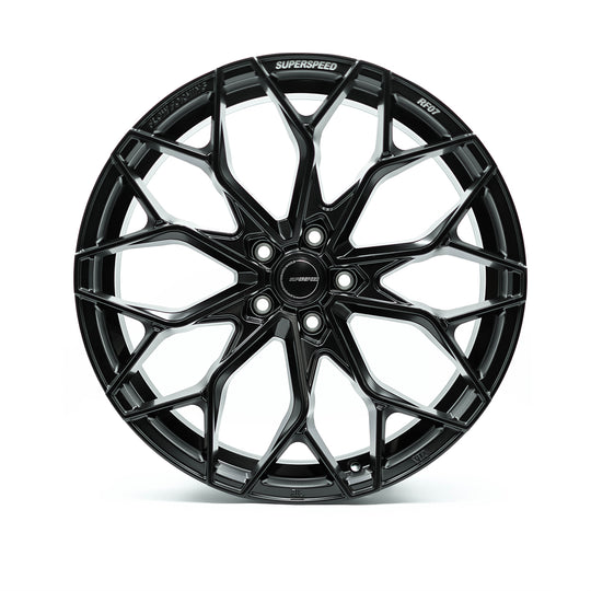 RF0720105355120MB - Superspeed RF07 20X10.5 5X120 35mm Matte Black - Superspeed Wheels Canada