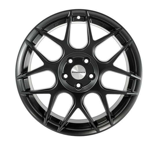 SS03 17080405114MB - Superspeed SS03 17X8 5X114.3 40mm Matte Black - Superspeed Wheels Canada