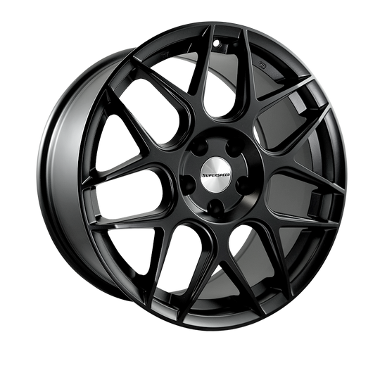 SS03 17080405114MB - Superspeed SS03 17X8 5X114.3 40mm Matte Black - Superspeed Wheels Canada