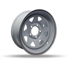 Load image into Gallery viewer, T13545 - DTD Steel Wheel Trailer 13X4.5 5X114.3 ET 0mm White - DTD Wheels Canada