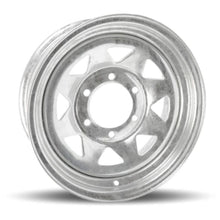 Load image into Gallery viewer, T15655G - DTD Steel Wheel Trailer 15X6 6X139.7 ET 0mm Galvanized - DTD Wheels Canada
