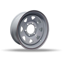 Charger l'image dans la galerie, T15655 - DTD Steel Wheel Trailer 15X6 6X139.7 ET 0mm White - DTD Wheels Canada