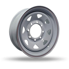 Load image into Gallery viewer, 24-760-WS8 - RTX Steel Wheel 16X6 8X165.1 ET 0mm White - RTX Wheels Canada