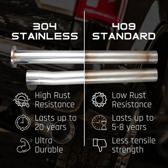 CAP-DP-RAM07-304 - Tectonic 4" Cat & DPF Delete Pipe for 2007.5-2012 Ram 2500/3500 6.7L Cummins