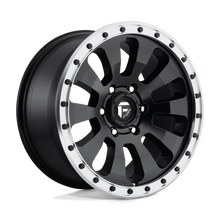 Load image into Gallery viewer, D62918908357 - Fuel Off-Road D629 Tactic 18X9 6X139.7 20mm Matte Black Machined Ring - Fuel Off-Road Wheels Canada