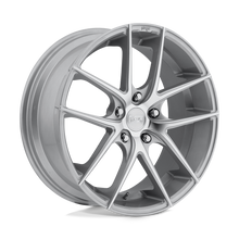Load image into Gallery viewer, M131178043+40 - Niche M131 Targa 17X8 5X112  40mm Gloss Silver Machined - Niche Wheels Canada