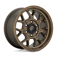 Charger l'image dans la galerie, D67120905650 - Fuel Off-Road D671 Tech 20X9 5X150 1mm Matte Bronze - Fuel Off-Road Wheels Canada