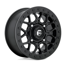Charger l'image dans la galerie, D9161570A554 - Fuel Off-Road D916 Tech Beadlock 15X7 4X156 38mm Matte Black - Fuel Off-Road Wheels Canada