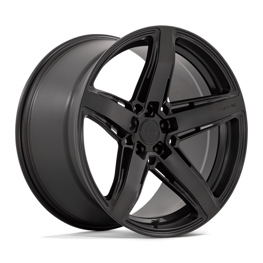 M269201190+20 - Niche M269 Teramo 20X11 5X115  20mm Matte Black - Niche Wheels Canada