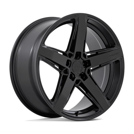 M2692090F8+38 - Niche M269 Teramo 20X9 5X112  38mm Matte Black - Niche Wheels Canada