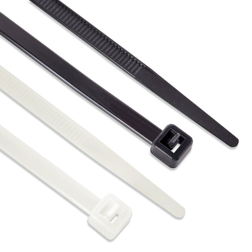 TFR5X Everlast Tie Straps 7.50" x 0.192" Black Type C Cable Ties 15 Per Pack Tectonic Automotive Accessories